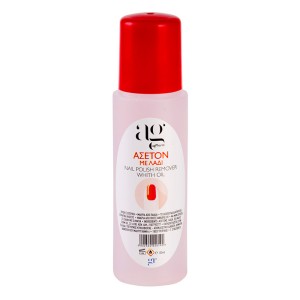 Ag Pharm Nail Polish Remover Ασετόν με Λάδι, 120ml