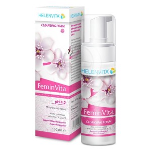 Helenvita FeminVita Cleansing Foam Αφρός Καθαρισμού για την Ευαίσθητη Περιοχή με pH 4.2, 150ml