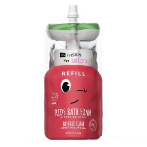 Hiskin Crazy Kids Bath Foam Παιδικό Αφρόλουτρο Bubble Gum [Ανταλλακτικό], 300ml