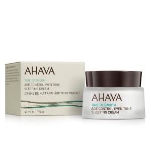 Ahava Time to Smooth Age Control Sleeping Cream, Αντιγηραντική Κρέμα Νυχτός, 50ml