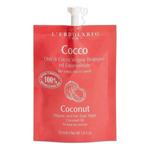 L Erbolario Cocco Coconut Oil Οργανικό Έλαιο για Μαλλιά Πρόσωπο & Σώμα, 50ml