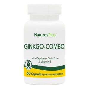 Natures Plus Ginkgo Combo, 60caps