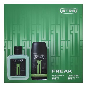 STR8 Freak Promo Λοσιόν After Shave 100ml & Αποσμητικό Spray 150ml, 1σετ