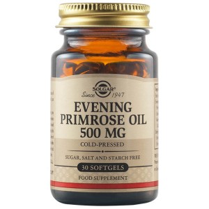 Solgar Evening Primrose Oil 500mg Συμπλήρωμα Διατροφής Ιδανικό για Γυναίκες για Αντιμετώπιση των Συμπτωμάτων κατά τις Περιόδους της Έμμηνου Ρύσης & της Εμμηνόπαυσης, 30softgels