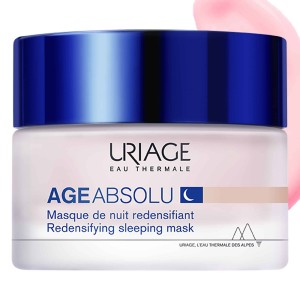 Uriage AgeAbsolu Redensifying Sleeping Mask Σφαιρική Αντιγηραντική Μάσκα Νυκτός, 50ml
