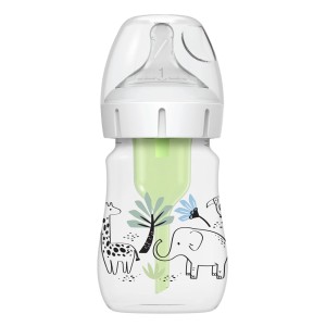 Dr Browns Anti-Colic Baby Bottle Πλαστικό Μπιμπερό Κατά των Κολικών Ελέφαντας, 150ml 