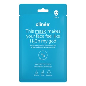 Clinéa Μάσκα Προσώπου Ενυδάτωσης Moisturizing Biocellulose Face Mask, 1τμχ