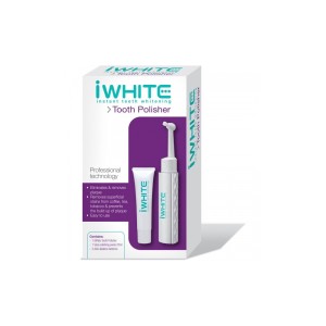 iWhite Tooth Polisher, Συσκευή Γυαλίσματος Δοντιών συσκευή μαζί με γυαλιστική κρέμα, 1τμχ