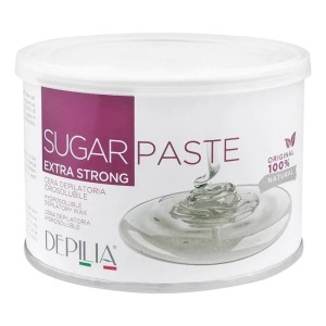 Depilia Sugar Paste Extra Strong Hydrosoluble Depilatory Wax, 500ml
