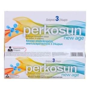 Perkosun New Age 3 days Ουδέτερη Αποσμητική Κρέμα για Άνδρες και Γυναίκες, 30gr