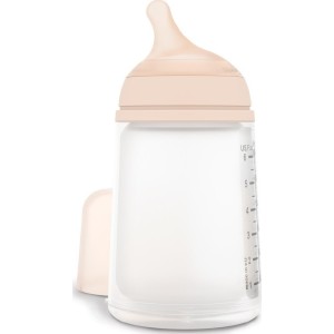 Suavinex Zero Zero anti-colic bottle Μπιμπερό Αντί-Κολικό θηλή Σιλικόνης 270 ml και για Νεογέννητα Μεσαίας Ροής (Μ)