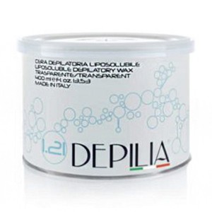 Depilia Κερί Αποτρίχωσης Δοχείο Gel Transparent Διάφανο, 400ml