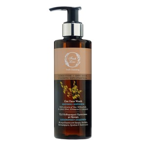 Fresh Line Oat Soothing Face Wash Καταπραϋντικό Τζελ Καθαρισμού για Ευαίσθητη/Ξηρή Επιδερμίδα με Βρώμη, 220ml