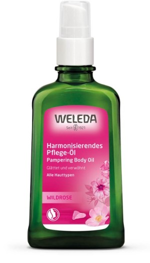 Weleda Wild Rose Body Oil Ενυδατικό & Αντιγηραντικό Λάδι Σώματος Άγριου Τριαντάφυλλου, 100ml