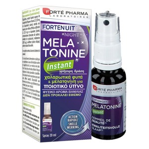 Forte Pharma Fortenight Melatonin 120mg Συμπλήρωμα για το Άγχος & τον Ύπνο με Γεύση Βανίλια, 20ml 