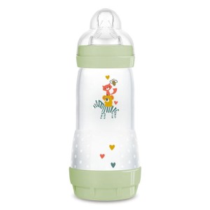 Mam Πλαστικό Μπιμπερό Easy Start Κατά των Κολικών με Θηλή Σιλικόνης Λαδί 4m+, 320ml