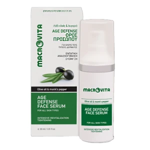 Macrovita Age Defense Ορός Προσώπου, 30ml