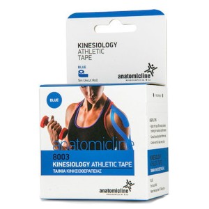 Anatomic Line 8003 Ταινία Κινησιοθεραπείας 5cmx5m Μπλε, 1τμχ