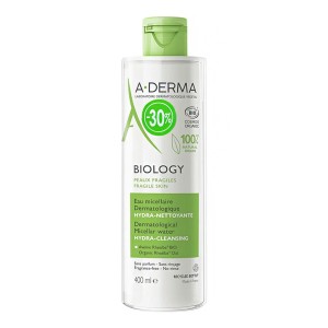 A-Derma Promo Biology Nερό Ντεμακιγιάζ για Πρόσωπο και Μάτια, 400ml