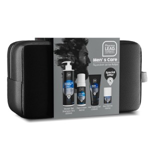 Pharmalead Promo Men’s Care με 3 σε 1 24ωρη Κρέμα Προσώπου 50ml, Deo Roll-on Ανδρικό Αποσμητικό 50ml, Δώρο Αφρόλουτρο 3σε1 500ml & Hair Styling Gel 100ml, 1σετ
