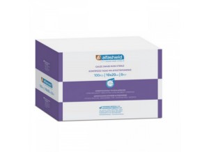 Karabinis Medical Alfashield Alfa Gauze Γάζες Απλές Μη Αποστειρωμένες 8ply 10x20cm, 100 Τεμάχια
