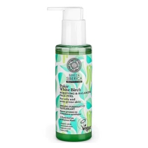 Natura Siberica Polar White Birch Τζέλ Πίλινγκ για Καθαρισμό & Εξισορρόπηση για Λιπαρή & Ακνεϊκή Επιδερμίδα, 145 ml
