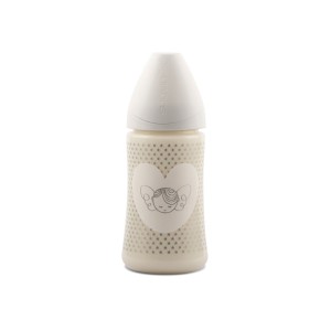 Suavinex Bottle Teat 3 Positions Silicone 0m+, 270ml