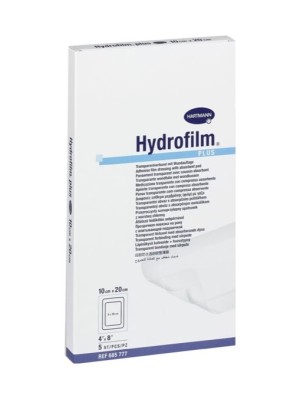 Hartmann Hydrofilm Plus 10x20cm Αυτοκόλλητο Διάφανο Επίθεμα 5τμχ