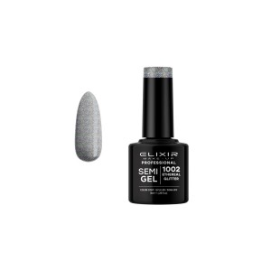Elixir Make-up Semi Gel Ημιμόνιμο Επαγγελματικό Βερνίκι Νυχιών Νο1002 Ethereal Glitter, 8ml