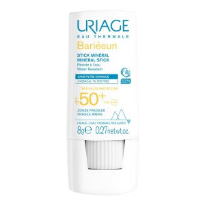 Uriage Bariesun SPF50+ Stick Mineral Αντιηλιακό Στικ για Ευαίσθητα Δέρματα, 8g 