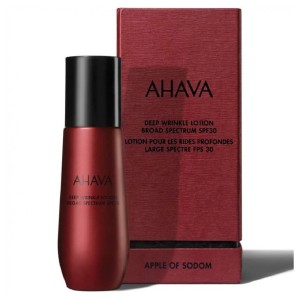 Ahava Apple Of Sodom Deep Wrinkle Lotion Broad Spectrum Spf30 Λοσιόν Με Αντιγηραντική Δράση Για Λείανση των Ρυτίδων, 50ml