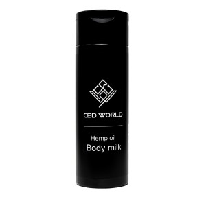 CBD World Hemp Oil Body Milk Γαλάκτωμα Σώματος, 200ml