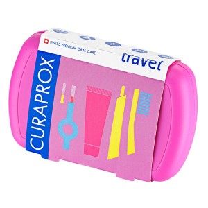 Curaprox Travel Set Ροζ, 1σετ