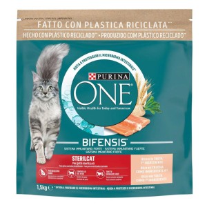 Purina One Sterilcat Ξηρά Τροφή για Γάτες με Πέστροφα & Σιτάρι, 1,5kg