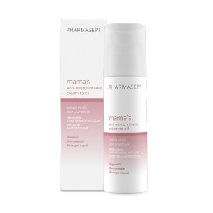 Pharmasept Mamas Anti-Stretch Marks Cream to Oil Κρέμα Κατά των Ραγάδων, 150ml