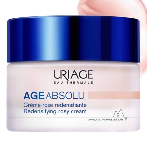 Uriage AgeAbsolu Redensifying Rosy Cream Σφαιρική Αντιγηραντική Κρέμα Ημέρας, 50ml