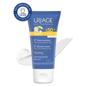 Uriage Bebe 1η Κρέμα Mineral με SPF50+, 50ml