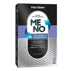 Frezyderm Meno Συμπληρώματα Διατροφής για Γυναίκες σε Εμμηνόπαυση, 30 καψάκια
