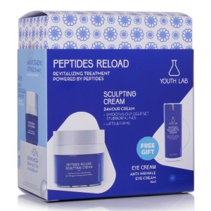 Youth Lab. Limited Edition Peptides Reload Sculpting Value Set Κρέμα Ολικής Αναδόμησης, 50ml & Reload Αντιρυτιδική Κρέμα Ματιών, 15ml, 1σετ