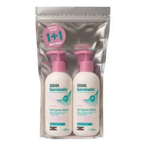 Isdin 1+1 Δώρο Germisdin Intima  Hygiene Καθαρισμός Ευαίσθητης Περιοχής, 2χ250ml