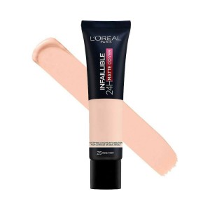 Loreal Infaillible 24H Matte Cover Foundation Ματ Κάλυψη 25 Rose Ivory, 30ml