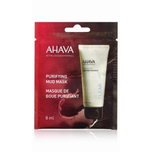Ahava Time to Clear Purifying Mud Mask Μάσκα Προσώπου Για Βαθύ Καθαρισμό, 8ml