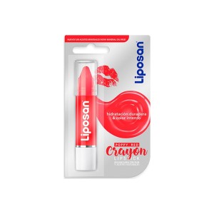 Liposan Poppy Red Nude Crayon Lipstick 3gr