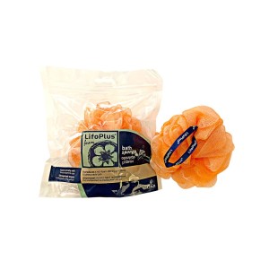 Lifoplus Foam Sponge Σφουγγάρι Μπάνιου με Τούλι Δίχρωμο, 1τμχ