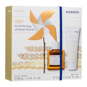 Korres Promo Cashmere Kumquat Set Eau de Toilette 50ml + Γαλάκτωμα Σώματος 125ml, 1σετ