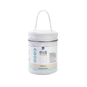 Intermed Promo Eva Intima Daily Wellness Travel Kit Pocket Size Towelettes, 10τμχ & Foaming Wash, 50ml & Original pH3.5, 60ml