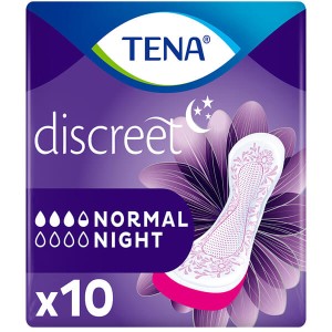 TENA DISCREET NORMAL 10τεμ. - (NIGHT)