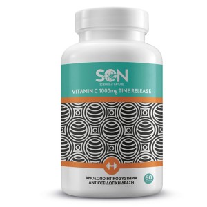 SON Vitamin C 1000MG Time Release Bottle Ανοσοποιητικό Σύστημα Αντιοξειδωτική Δράση, 60 tablets