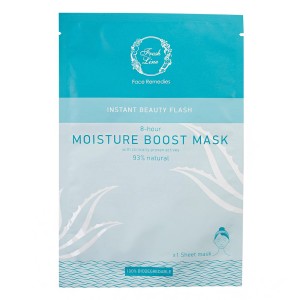 Fresh Line Instant Beauty Flash Moisture Boost Mask Υφασμάτινη Μάσκα Ενυδάτωσης Προσώπου, 1τμχ