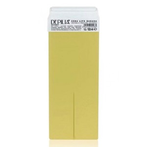Depilia Κερί Αποτρίχωσης Ρολέτα Μπανάνα, 100ml